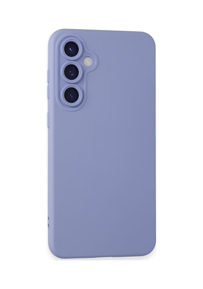 Galaxy S23 Fe Kılıf Nano İçi Kadife Silikon - Lila
