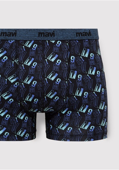 Mavi - Siyah Boxer 0911632-900 Siyah