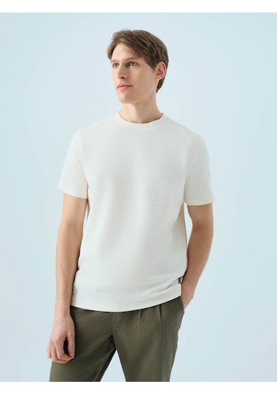 Loft 26yp69000193 Ekru Erkek T-shirt Lf2034875 Ekru