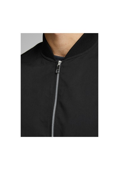 Jack & Jones Jack Jones Erkek Bomber Ceket 12165203 Siyah