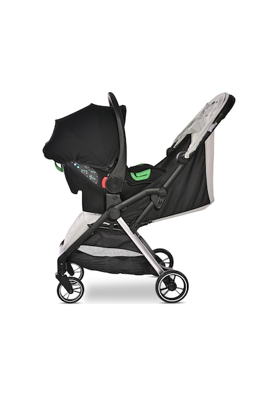 Lorelli Loret Otomatik Katlanan Kabin Boy & Travel Set Bebek Arabası - Grey