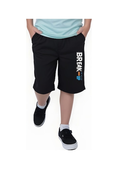 Fyk Kids Erkek Çocuk Yazlik Break Baskili Alt-üst Takim Mint Yeşil