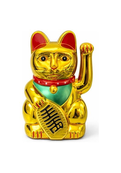 Pilli Sallanan Şans Kedisi - Maneki Neko Alk4525 923845597