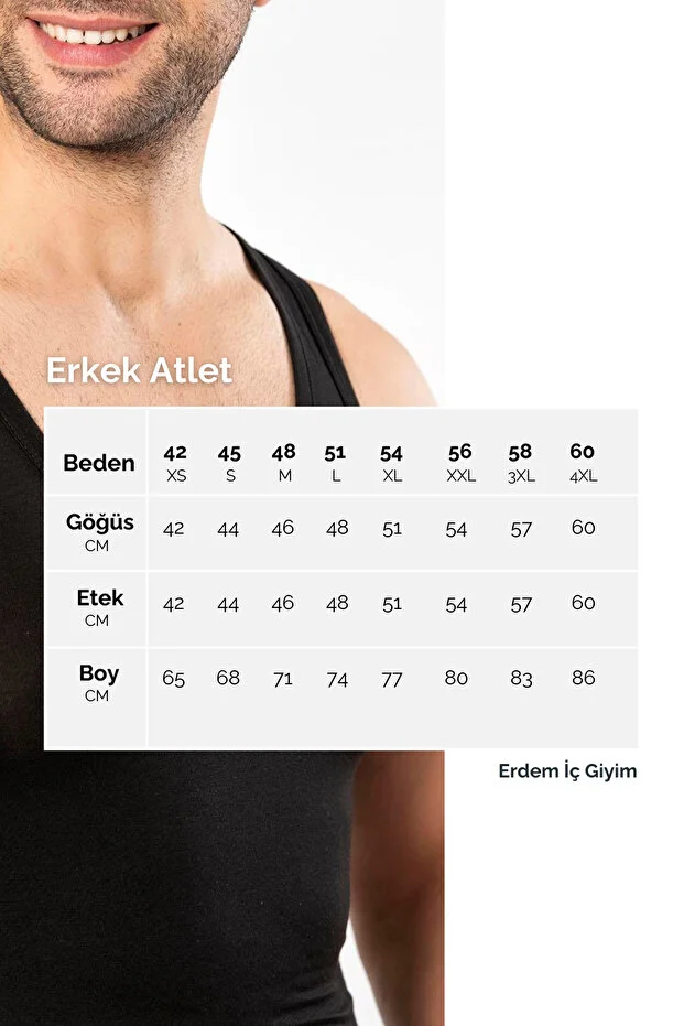 Erdem Erkek Siyah Likralı Sporcu Atlet- 1121s