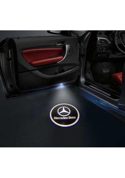 Autogp Mercedes W177 Kapı Altı Işık Lazer Led Logo Hoşgeldin Aydınlatması 1 Çift/kutu