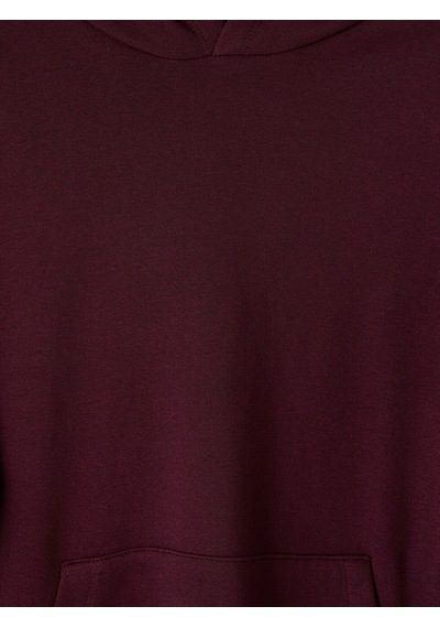 LC Waikiki Lc Waıkıkı Bordo Kanguru Cepli Erkek Hoodie