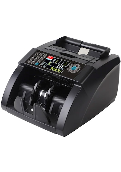 SC8520 Karışık Para Sayma Makinesi, TL ve Euro Karışık, Usd Adet Sayım + Müşteri Ekranı