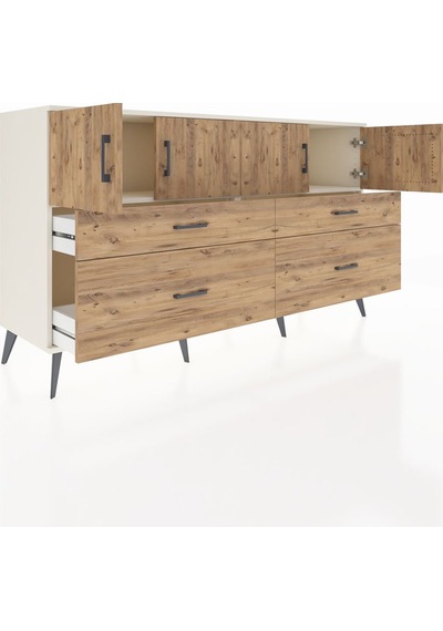 Hyperion Konsol 2 Raflı 4 Çekmeceli 4 Kapaklı 176x44x99 Aytaşı-ça Aytaşı-çam Hyperion Konsol 2 Raflı 4 Çekmeceli 4 Kapaklı 176x44x99 Aytaşı-ça Aytaşı-çam