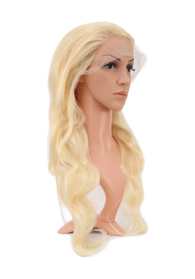 Gerçek Front Lace Daalı Platin Tül Peruk / 70/75cm - Mydr-758727 Renkli