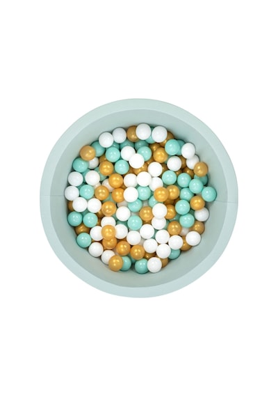 Bubble Pops Mint Top Havuzu Ve Mint Beyaz Gold Top