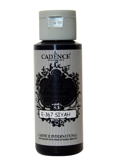 Style Mat Enamel Cam Boyası 367-siyah 59ml Porselen - Se Diğer