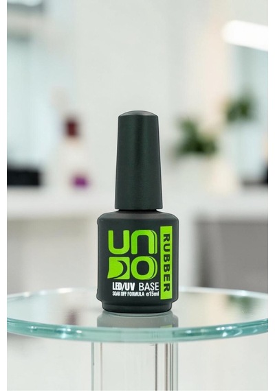 Uno Rubber Base Coat 15ml Protez Tırnak Jeli Baz Kat Rubber Base Gel Rubber Base
