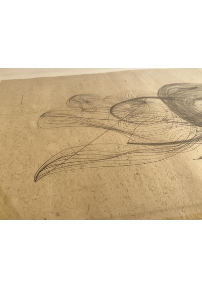 Asemic Sound Mappings Sergisi Asemik Resmi 31x66 cm 005