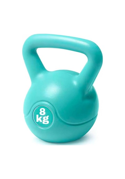 8 Kg Çaydanlık Tipi Dambıl Kettlebell Ağırlık Turkuaz, 8kgkttlbll