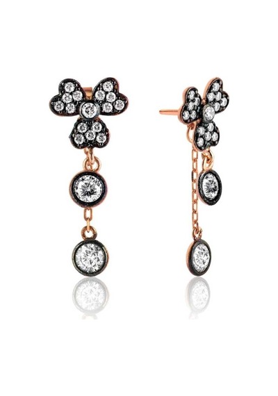 Gumush Gümüş Sallantılı Yonca Küpe N11.49272