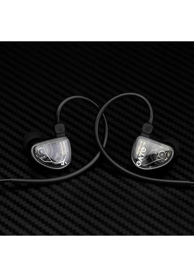 Gate In-ear Kablolu Mikrofonlu Monitör Kulaklık - Siyah