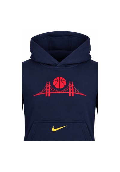 Nike Nıke Golden State Warrıors Unısex Çocuk Sweatshırt Ez2b7nbel-war Lacivert