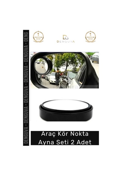 Ayna Genişletilmiş Görüş Açısı Yan Ayna Güvenli Mükemmel Sürüş Deneyimi Araç Kör Nokta Ayna Seti 2