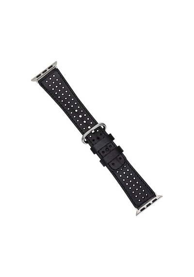 Bouletta Watch Uyumlu Deri Kordon 38-40-41Mm Rst1-87019 Siy
