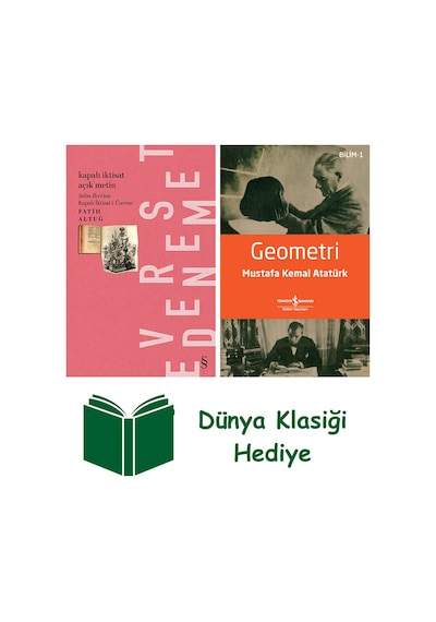 Kapalı İktisat Açık Metin + Geometri + Dünya Klasiği Hediye