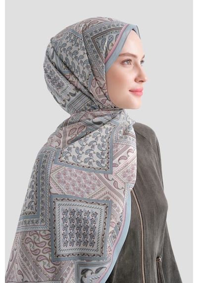Armine Elegance Pamuk - İpek Şal As464 Mint Yeşili