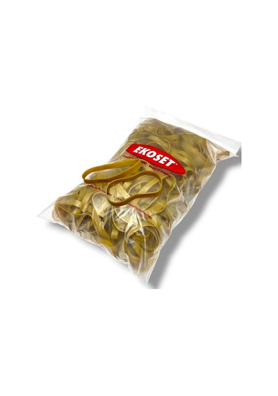 Kauçuk Ekstra Kalın Paket Lastiği 130x10mm 500 Gram 5li Paket
