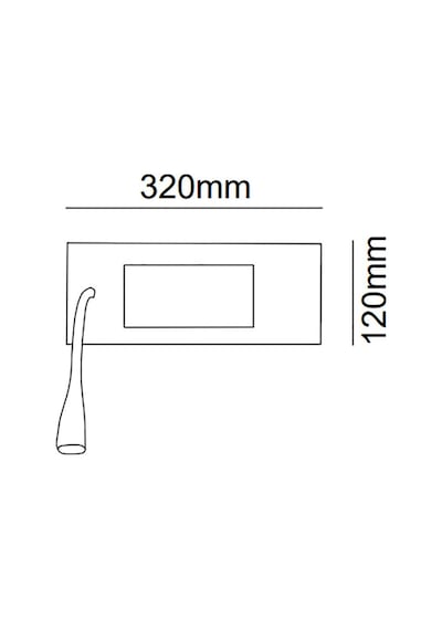 Tra74132 Eco 30*12 Cm Led Aplik Rekken-Phone (545959808) Beyaz