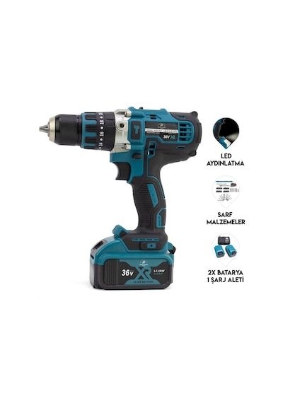 Chelikbei MK36 13 MM Çelik Mandren Vidalama