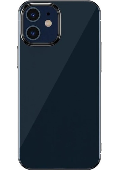 Baseus Glitter Case İphone 12 Mini 5.4 Şeffaf Lüx Silikon Kılıf Soft Tpu Kılıf- 5775 Çok Renkli