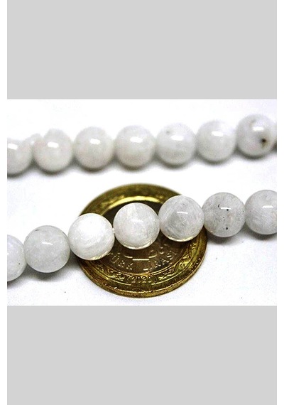 Çeyrek Dizi 9cm Uzunluğundadır Ay Taşı Çeyrek Dizi 8mm Çok Renkli
