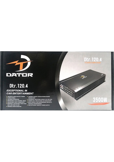 Dator Dtr 120.4 Profesyonel 4 Kanal Anfi 3500w
