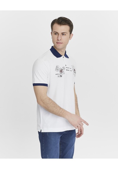 AR-MA Arma Erkek Likralı Pike Polo Yaka Tişört Y27374308801 001