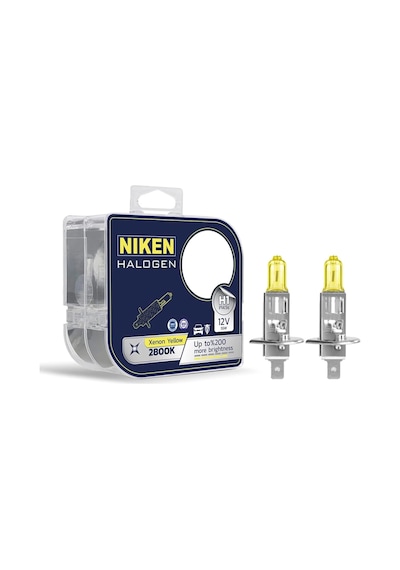 12v H1 55w Sarı Işık Ampul Px26d 2800k, 1 Takım 2 Adet