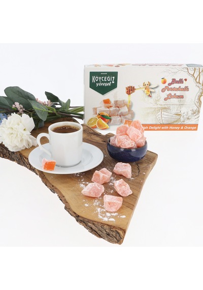 Köyceğiz Yöresel Ballı Portakallı Lokum 500 G