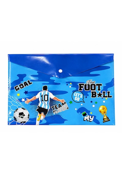 Saygılıofis Çıtçıtlı Zarf Dosya 3 Adet Erkek Çocuk Karışık Desenleri A4 Çıt Çıtlı
