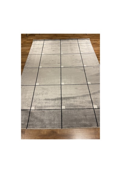 Sahara 602 Gri Halı Krem