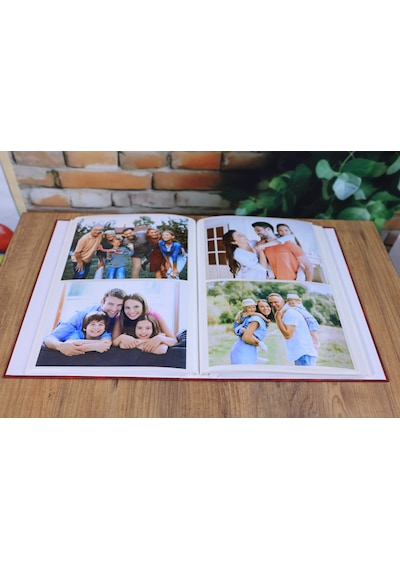NRCN 15x21cm 200'lük Ciltbezli Fotoğraf Albümü