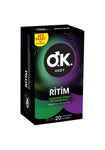 Okey Prezervatif Ritim 20li