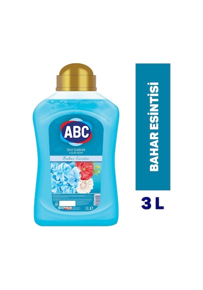 Abc Deterjan Sıvı Sabun Mavi 3 L