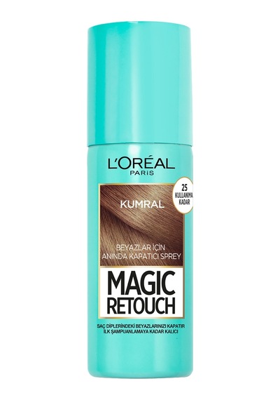 L'oréal Paris Magic Retouch Beyaz Dipleri Kapatıcı Sprey - Kumral - 4 Adet Tarı