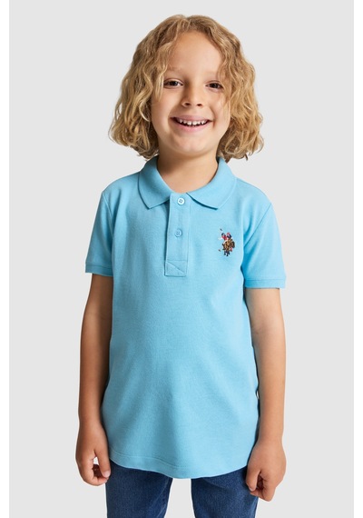 U.S. Polo Assn. Erkek Çocuk Aqua Tişört Basic 50325608-vr007