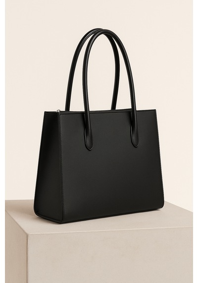 Hmo Store Urban Black Minimal Premium Omuz Çantası Siyah