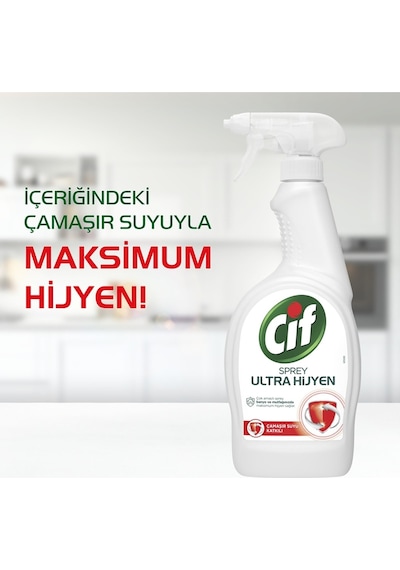 Cif Ultra Hijyen Her Yer Sprey Temizleyici 750 ML