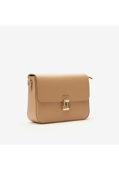 D81 Warm Beige Omuz Çantası Kadın Renza Piumelli Milano Bag Bej