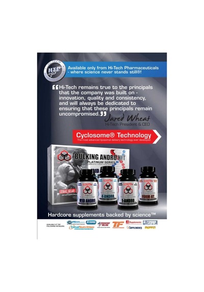 Lg Sciences Bulking Andro Form Kit 90+60+60+90 Tablet 4 Kutu