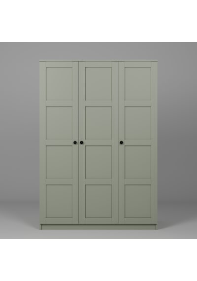 Loren 3 Kapaklı, 6 Raf Bölmeli, Askılıklı Geniş Elbise Dolabı, Gardırop, Kül Yeşili 190 135 Kül Yeşili Loren 3 Kapaklı, 6 Raf Bölmeli, Askılıklı Geniş Elbise Dolabı, Gardırop, Kül Yeşili 190 135 Kül Yeşili