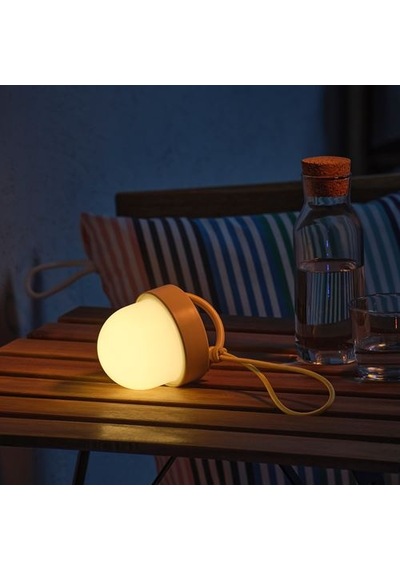 Ikea Solvınden Led'li Güneş Enerjili Aydınlatma, Bej, 10 Cm