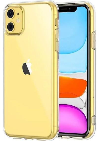 Şeffaf Soft Silikon Kılıf Zebana Şeffaf Apple Uyumlu iPhone 11