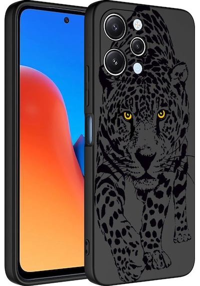 Tecno Spark 10c İle Uyumlu Premier Kalite Özel Üretim Baskılı Silikon Telefon Kılıfı Bc 3 Siyah