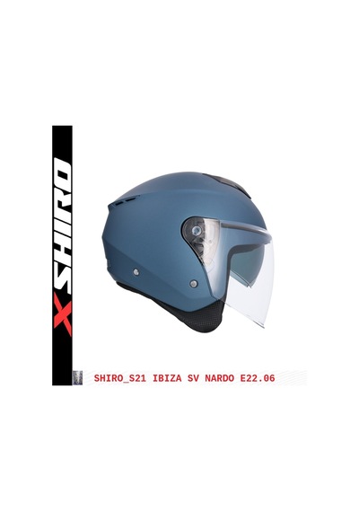 Shiro Jet&Ofc Ibiza M.C Sv Motosiklet Kaskı Nardo